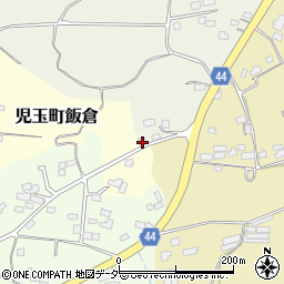 埼玉県本庄市児玉町飯倉1404周辺の地図