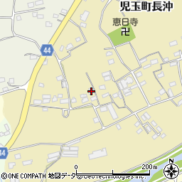 埼玉県本庄市児玉町長沖194周辺の地図