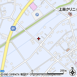 埼玉県深谷市上野台2287周辺の地図