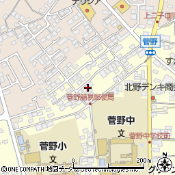 長野県松本市笹賀神戸4349周辺の地図