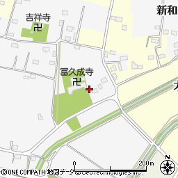 茨城県古河市新和田96周辺の地図