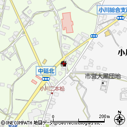 茨城県小美玉市中延639-1周辺の地図