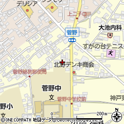 長野県松本市笹賀神戸3475周辺の地図