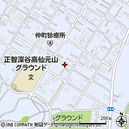 埼玉県深谷市上野台3093周辺の地図