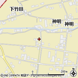 長野県東筑摩郡山形村上竹田7191-3周辺の地図
