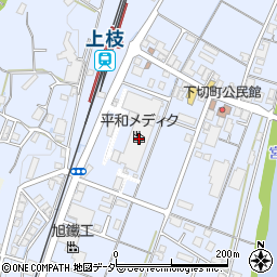 岐阜県高山市下切町180周辺の地図