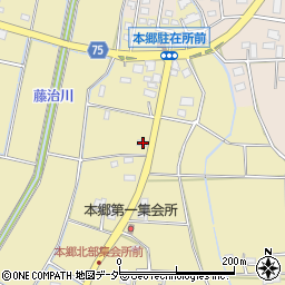 埼玉県深谷市本郷104周辺の地図