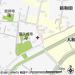 茨城県古河市新和田89周辺の地図