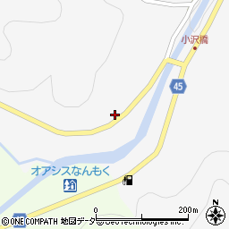 群馬県甘楽郡南牧村小沢1050周辺の地図