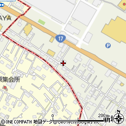 埼玉県熊谷市新堀1053-4周辺の地図