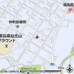 埼玉県深谷市上野台2756周辺の地図