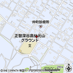埼玉県深谷市上野台3101周辺の地図