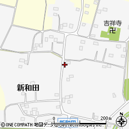 茨城県古河市新和田541周辺の地図