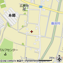 埼玉県深谷市今泉366周辺の地図