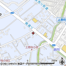 埼玉県深谷市上野台2213周辺の地図