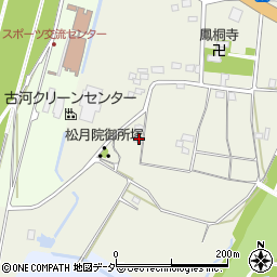 茨城県古河市牧野地357-2周辺の地図