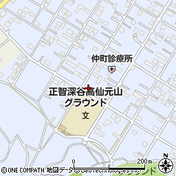 埼玉県深谷市上野台3107周辺の地図