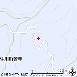 岐阜県高山市丹生川町曽手875周辺の地図