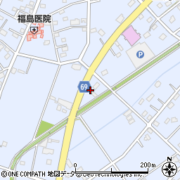 埼玉県深谷市上野台2471周辺の地図
