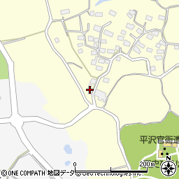 茨城県つくば市平沢458周辺の地図