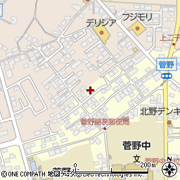 長野県松本市笹賀神戸4393周辺の地図