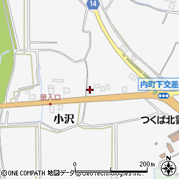 茨城県つくば市北条5349周辺の地図