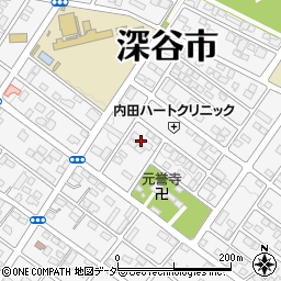 福寿庵周辺の地図