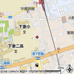 茨城県下妻市下妻乙1204-3周辺の地図