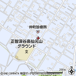 埼玉県深谷市上野台3102周辺の地図