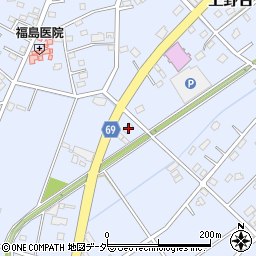 埼玉県深谷市上野台2470周辺の地図