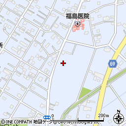 埼玉県深谷市上野台2489周辺の地図