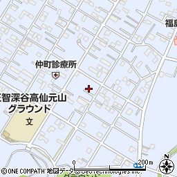 埼玉県深谷市上野台3091周辺の地図