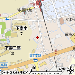 茨城県下妻市下妻乙1204周辺の地図