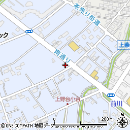 埼玉県深谷市上野台2212周辺の地図