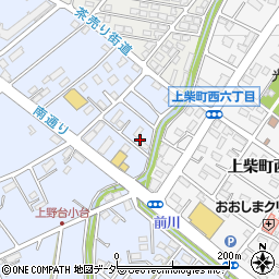 埼玉県深谷市上野台2188周辺の地図