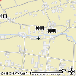 長野県東筑摩郡山形村7104周辺の地図