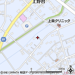 埼玉県深谷市上野台2282周辺の地図