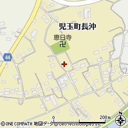 埼玉県本庄市児玉町長沖28周辺の地図