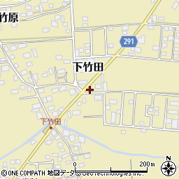 長野県東筑摩郡山形村下竹田5725周辺の地図