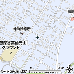 埼玉県深谷市上野台3090周辺の地図