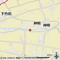 長野県東筑摩郡山形村上竹田7103-4周辺の地図