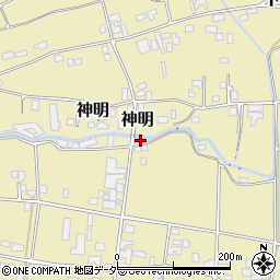 長野県東筑摩郡山形村上竹田7112-4周辺の地図