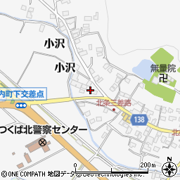 茨城県つくば市北条320周辺の地図