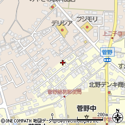 長野県松本市笹賀神戸4391-11周辺の地図