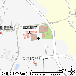 茨城県つくば市北条1174周辺の地図