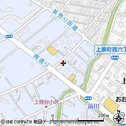 埼玉県深谷市上野台2184周辺の地図