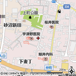 茨城県下妻市下妻丁242-4周辺の地図