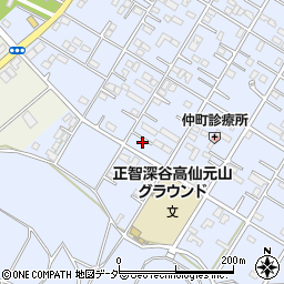 埼玉県深谷市上野台3117周辺の地図