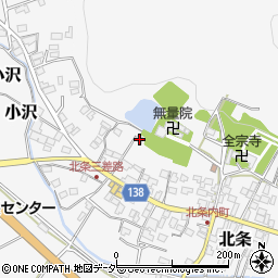 茨城県つくば市北条359周辺の地図