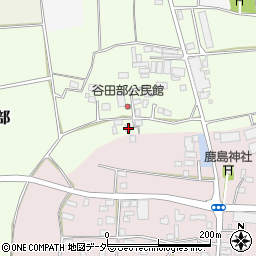 茨城県下妻市谷田部165周辺の地図